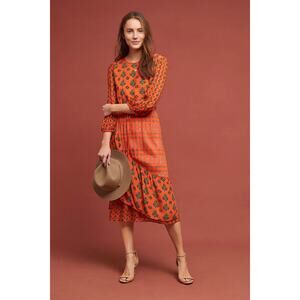 Bl-nk Blank London Anthropologie Espre Midi Dress